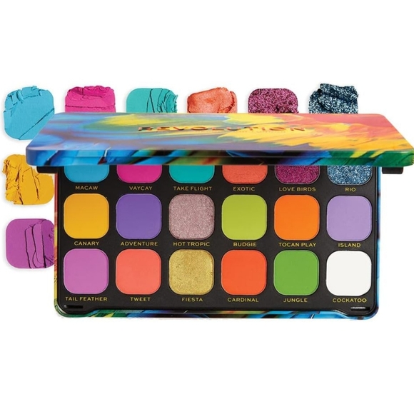 Revolution Shadow Palette Forever Flawless Bird of Paradise - Picture 3 of 5